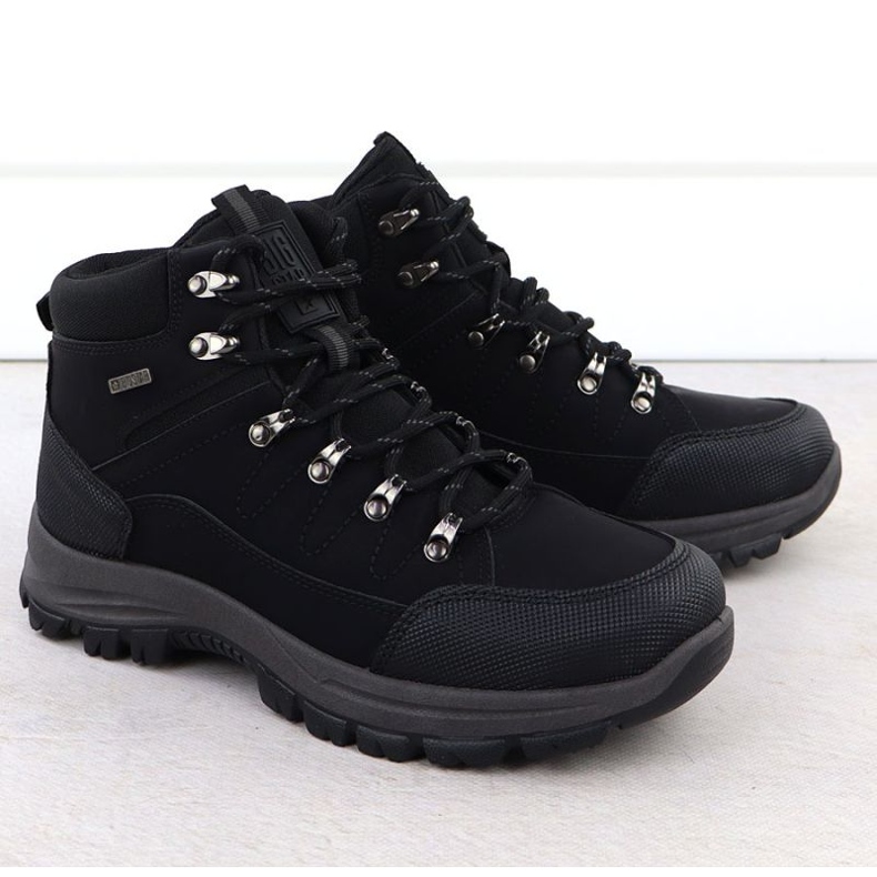 Trapery nieocieplane Big Star M SS174048 INT2161A czarne 1