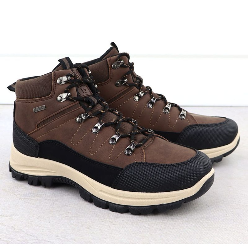 Trapery nieocieplane Big Star M SS174049 INT2161B brązowe 1