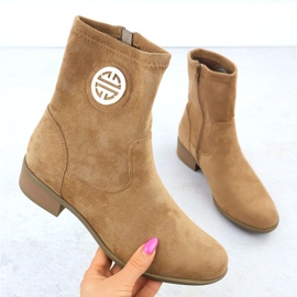 Botki zamszowe Jezzi W 198-28 JEZ432C 1