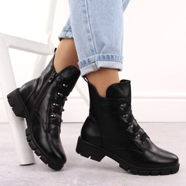 Botki workery ocieplane M.Daszyński W MR23123 SAN46 czarne 2