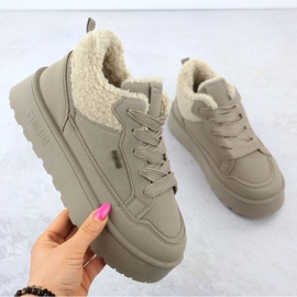 Botki z kożuszkiem Big Star W SS274105 INT2171A 1