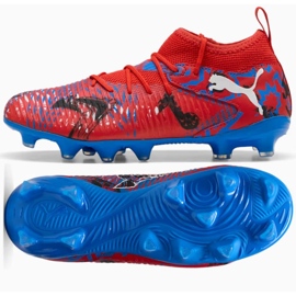 Buty Puma Future 8 Match Playmakers Jr FG/AG 108750-01 czerwone 1