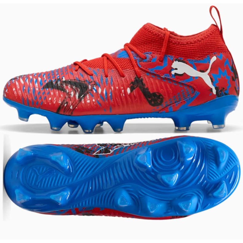 Buty Puma Future 8 Match Playmakers Jr FG/AG 108750-01 czerwone 1