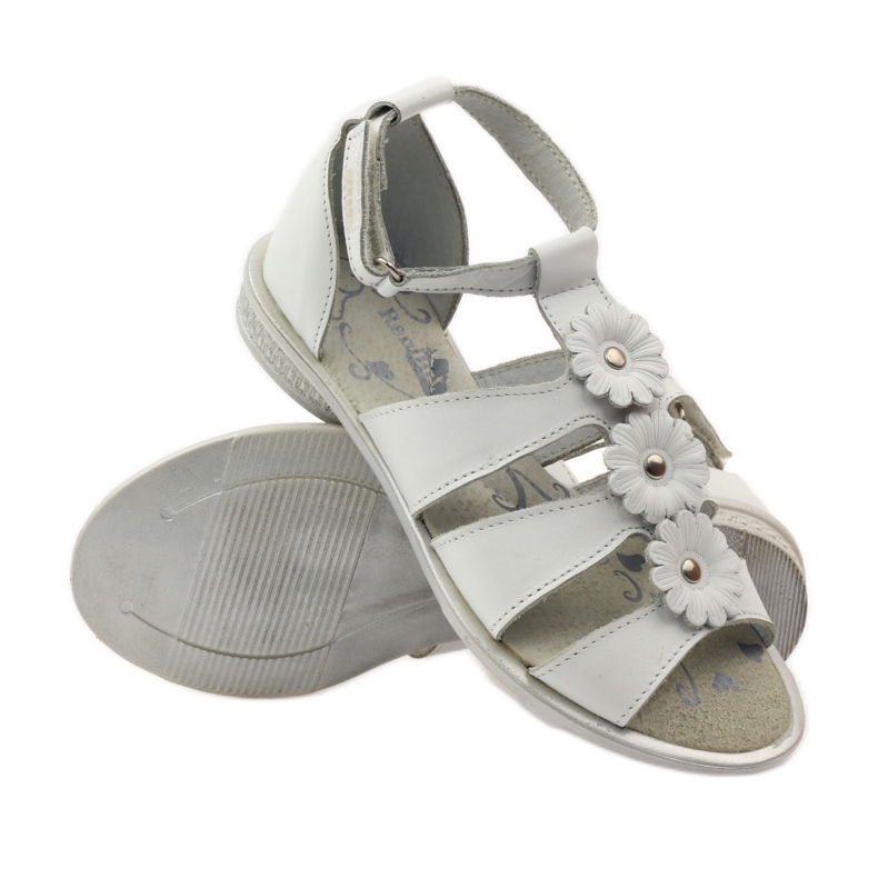 Ren But Sandałki Ren-But 4120 białe 4