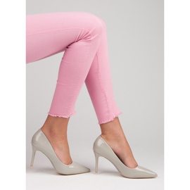 Vices Lakierowane szpilki szare 1