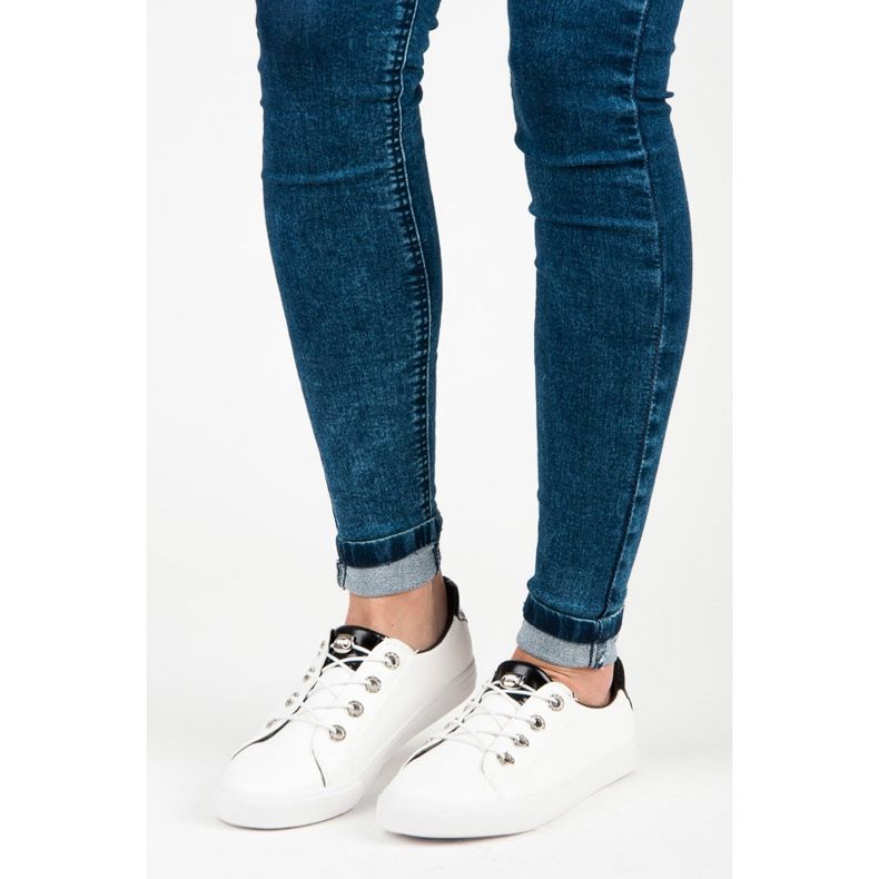 Białe Trampki KYLIE 1