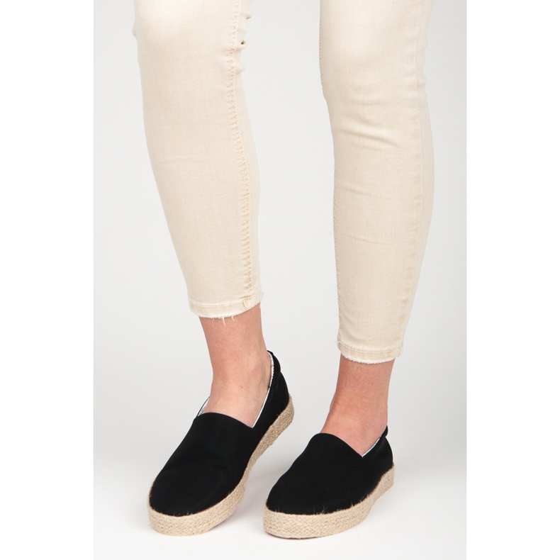 Kylie Czarne Espadryle 1