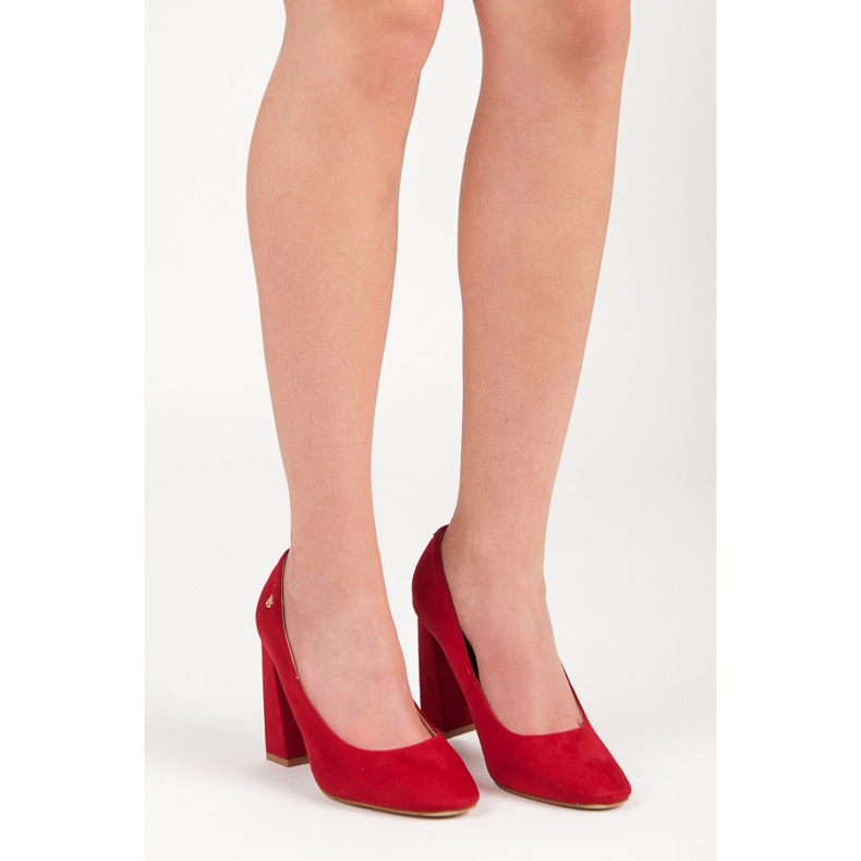 Vices Czerwone czółenka na słupku 1