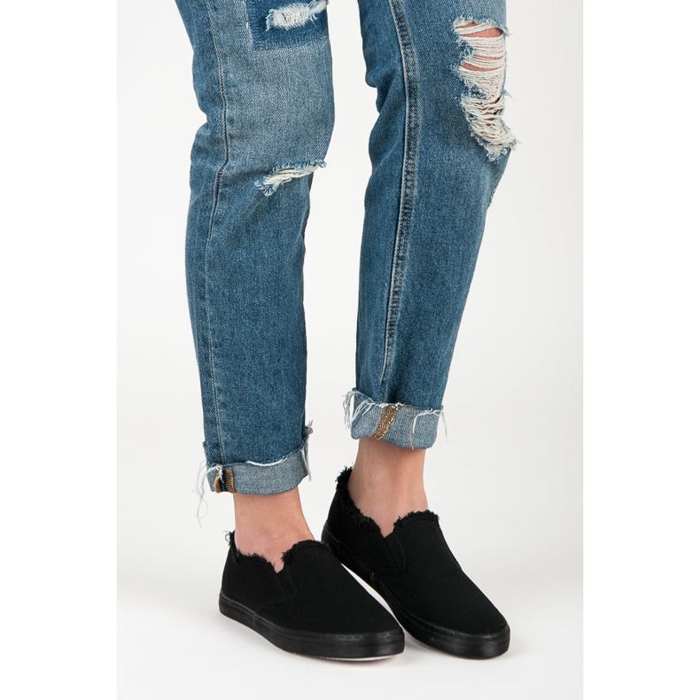 Seastar Czarne Slipony 2