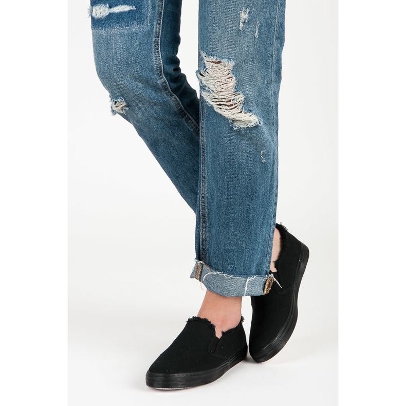 Seastar Czarne Slipony 1