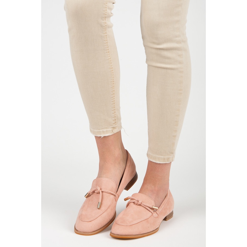 Vices Wiosenne Mokasyny różowe 1