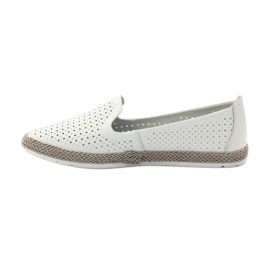 Filippo Lordsy balerinki  espadryle F 081 białe 2