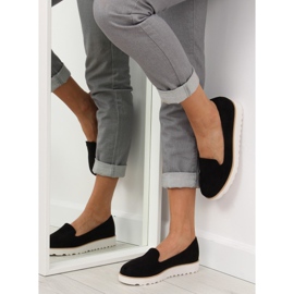 Mokasyny lordsy czarne T309P black 1