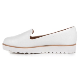 Seastar Wsuwane obuwie na platformie białe 1