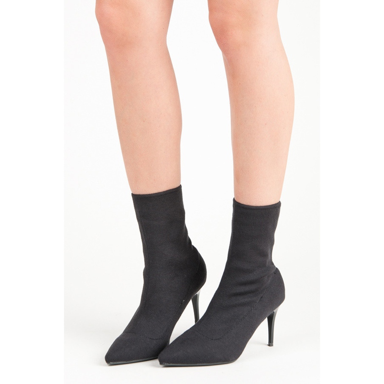 Seastar Wsuwane botki na wiosnę szare 1