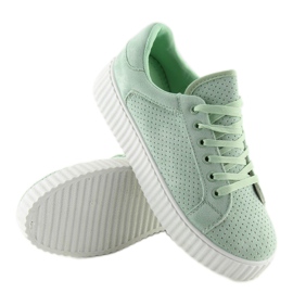 Trampki creepersy zielone AX02 Green 1