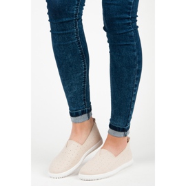 Seastar Zamszowe slipony brązowe 1