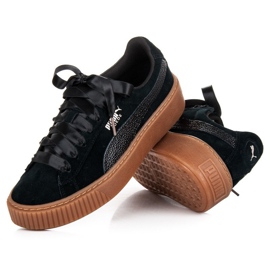 Puma Suede Platform Bubble WN`S czarne 2