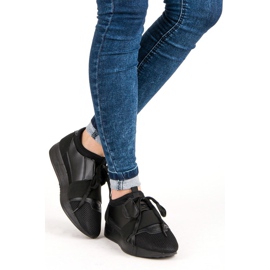 Wsuwane Buty Sportowe czarne 2