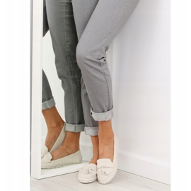 Mokasyny damskie beżowe 3147 Beige beżowy 2