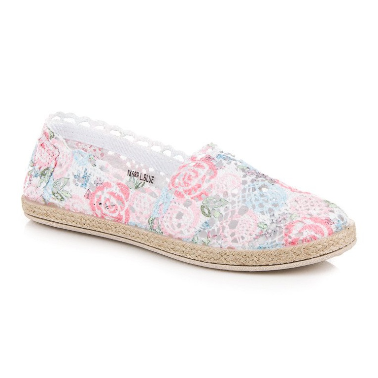 Seastar Espadryle w stylu boho wielokolorowe 1