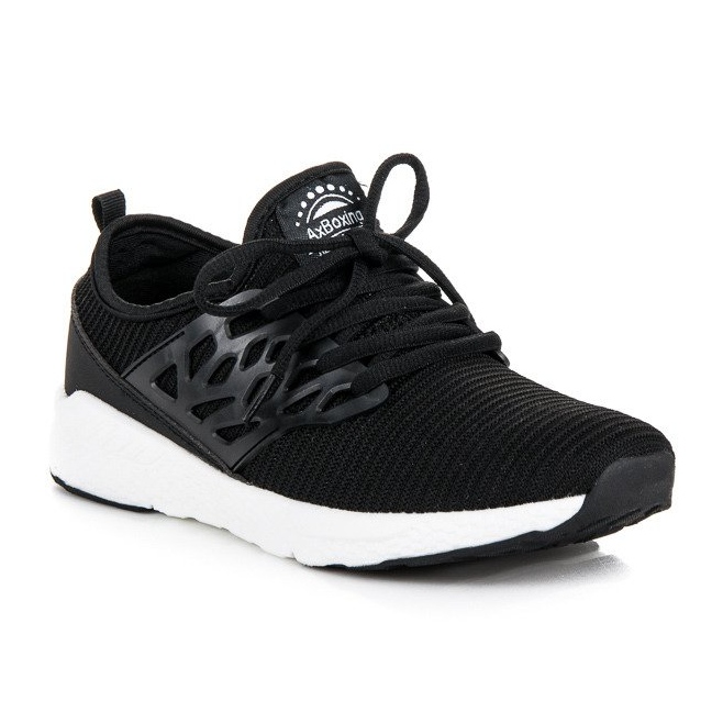 Ax Boxing Wsuwane Obuwie Materiałowe czarne 1