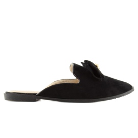 Klapki lordsy czarne D-6539 black 1