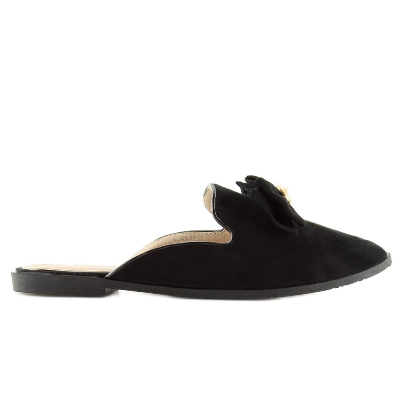 Klapki lordsy czarne D-6539 black 1