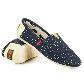 L. Day Wsuwane Espadryle niebieskie 2
