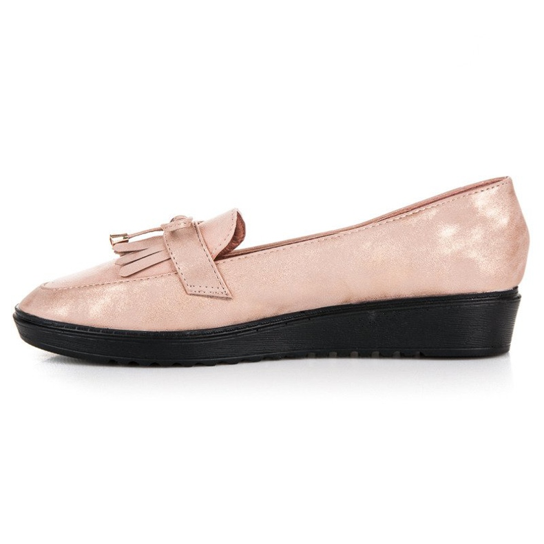 Queen Vivi Modne mokasyny na wiosnę różowe 1