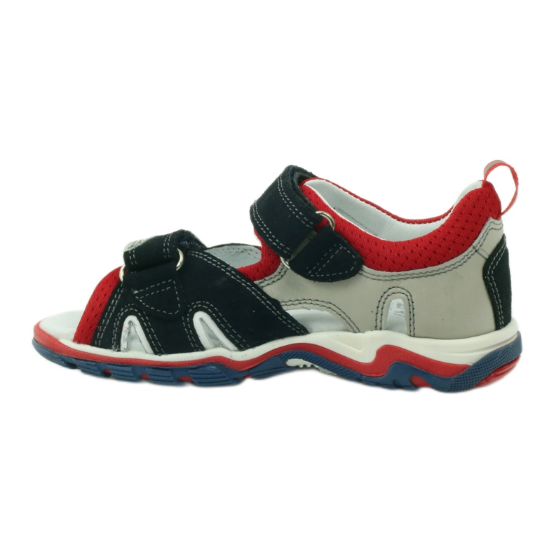 Sandałki na rzepy Bartek 16187 szare 2