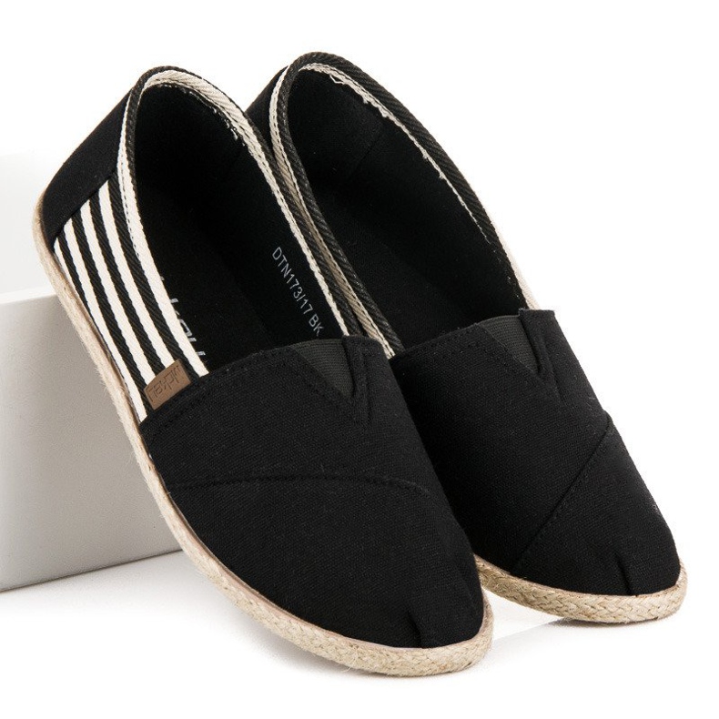 McKey Czarne espadryle 1