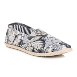 McKey Szare wygodne espadryle 1