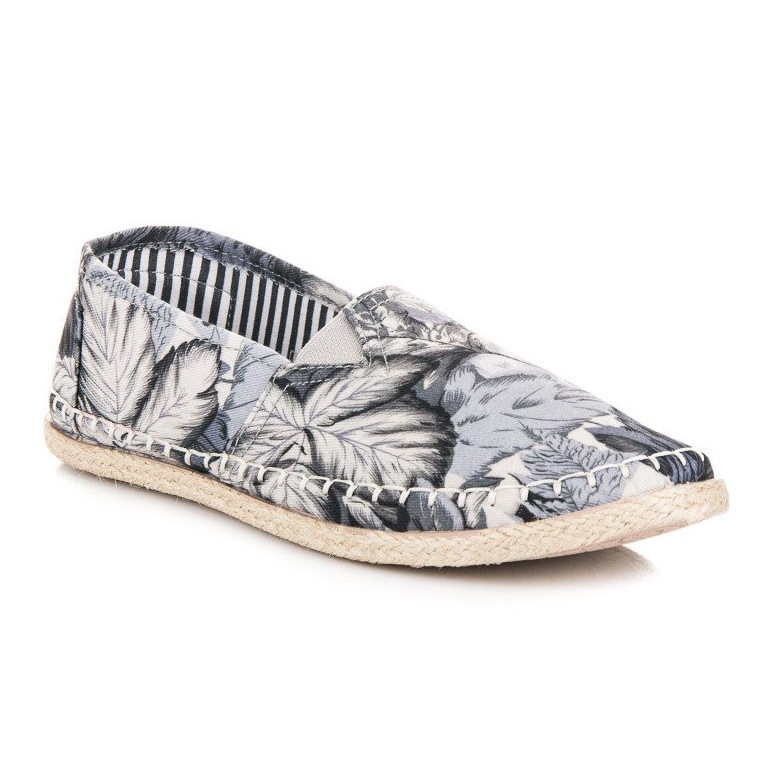 McKey Szare wygodne espadryle 1