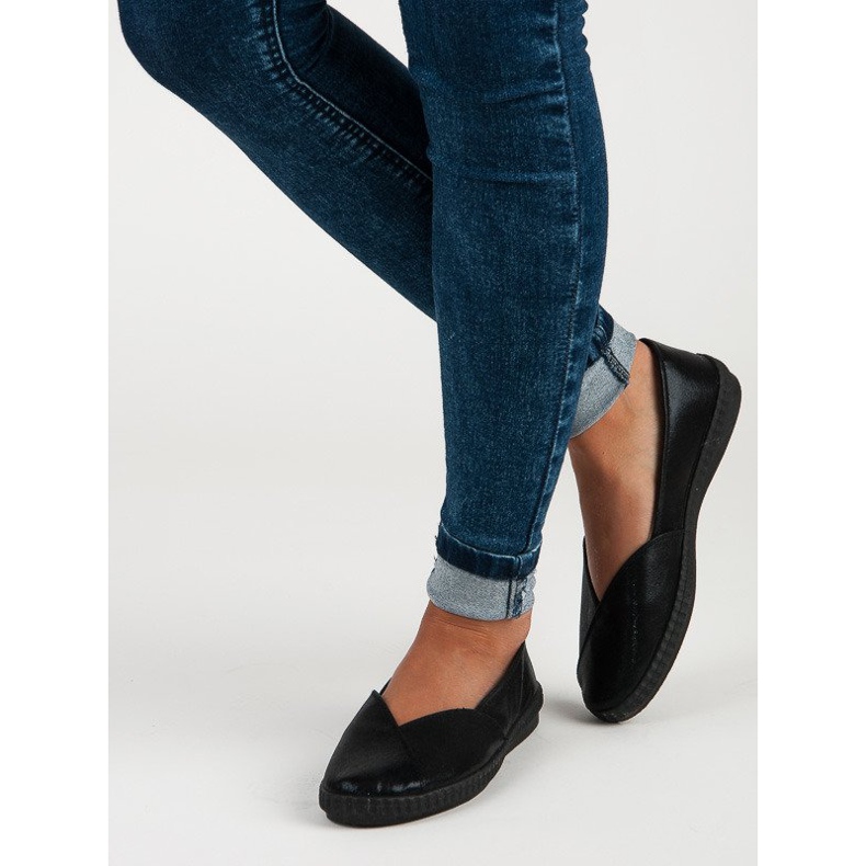 Modne Baleriny MCKEYLOR czarne 2