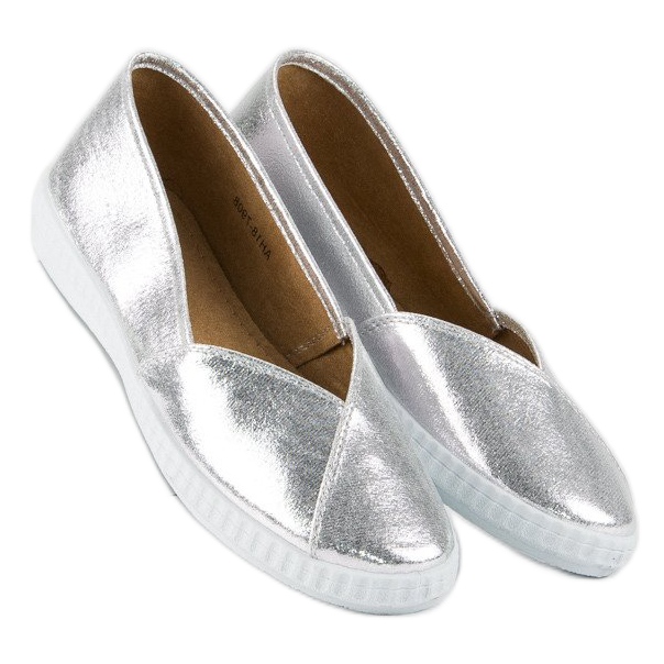 Modne baleriny mckeylor szare 2