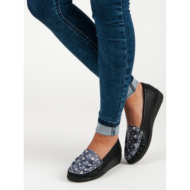 Tullo Czarne Mokasyny 1