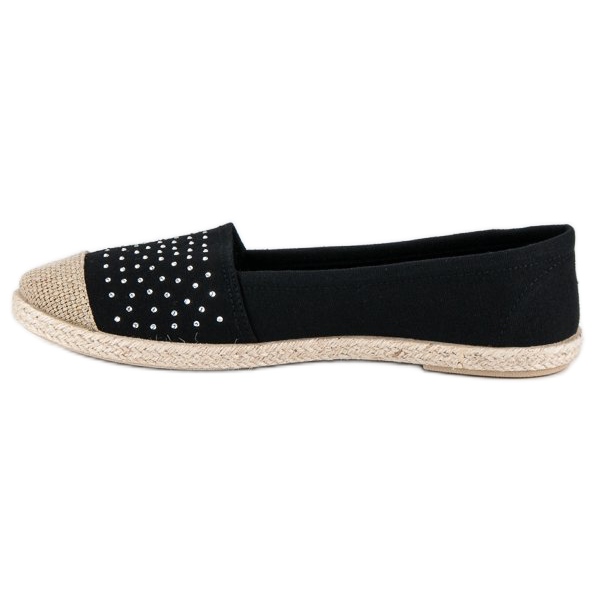 McKey Casualowe espadryle czarne 1