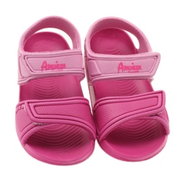 American Club różowe sandałki dziecięce do wody 4