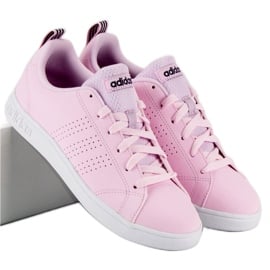 Adidas Vs Advantage Cl W DB0845 fioletowe wielokolorowe różowe 4