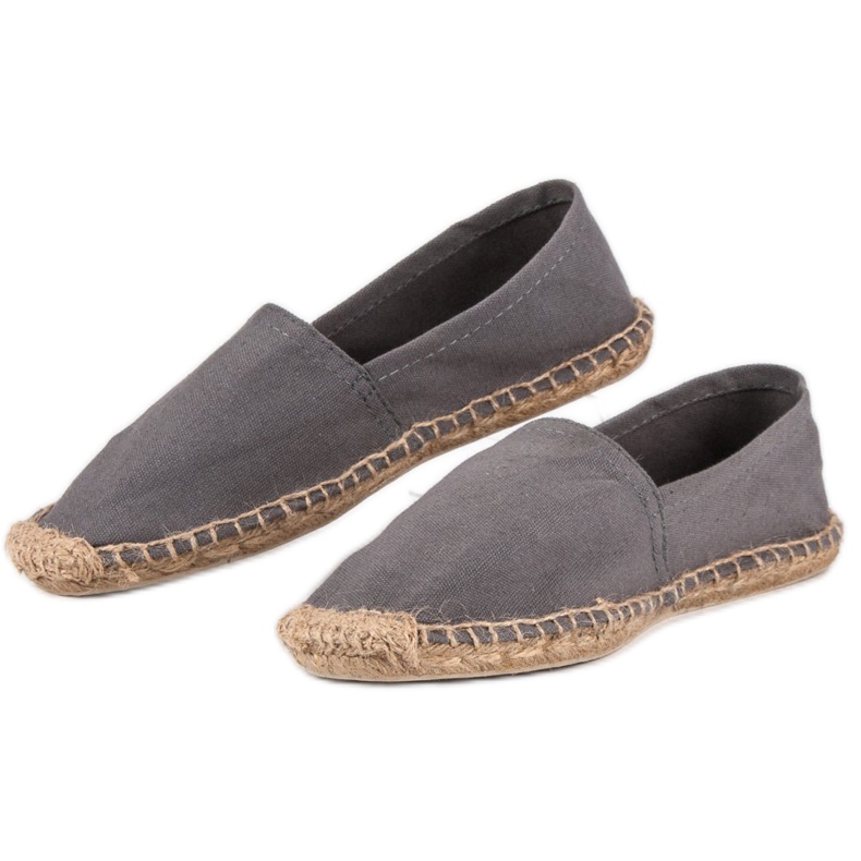 Szare espadryle 2