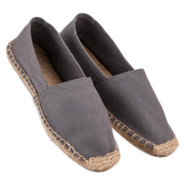 Szare espadryle 1