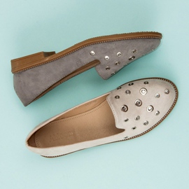 Abloom Ozdobne Beżowe Lordsy beżowy 1