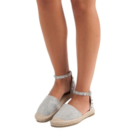 Bestelle Szare espadryle 1
