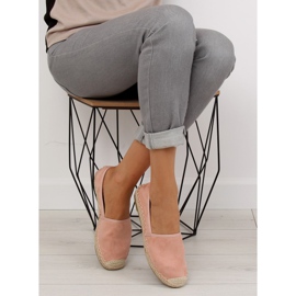 Espadryle klasyczne różowe BB05P pink 1