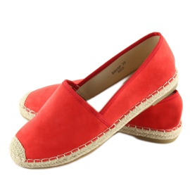 Espadryle klasyczne czerwone BB05P Red 2