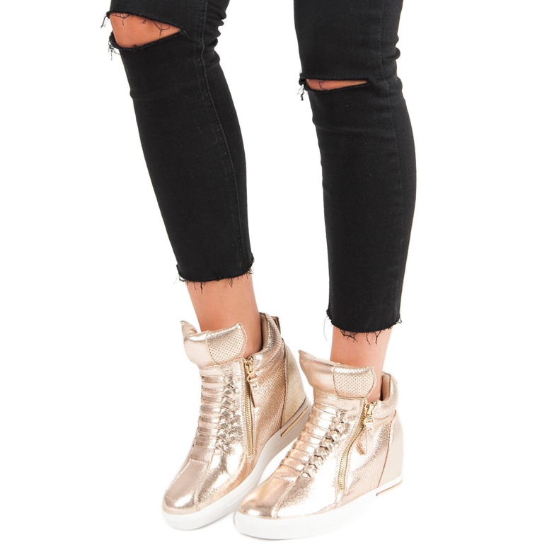 Złote Sneakersy złoty 1