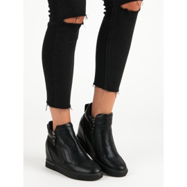 Sneakersy Na Suwak czarne 2