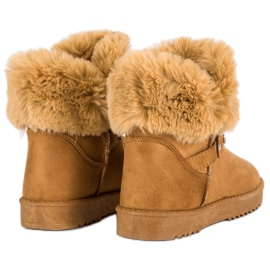 Seastar Mukluki z futerkiem brązowe 1