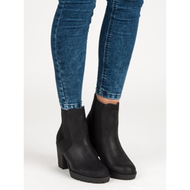 Filippo Botki sztyblety na obcasie czarne 1